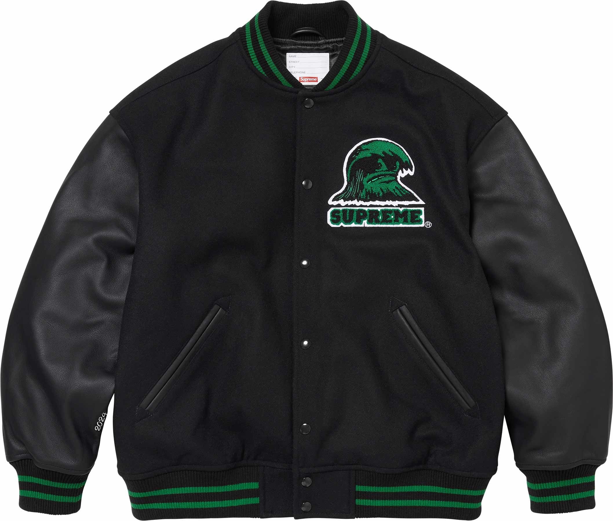 Wave Varsity Jacket view 9